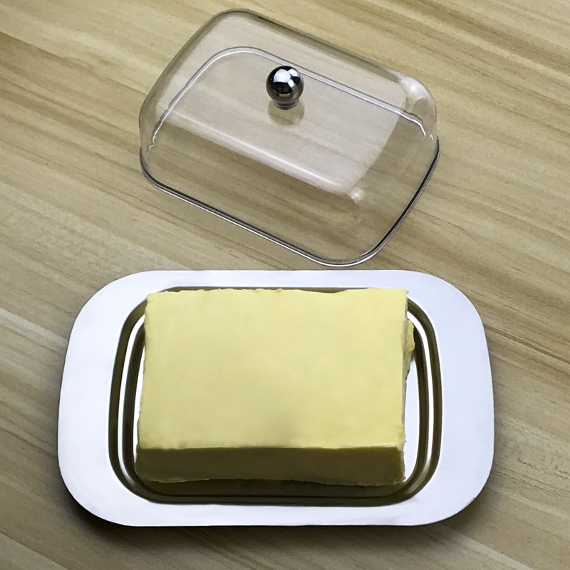 Butter Tray with Lid Cheese Container