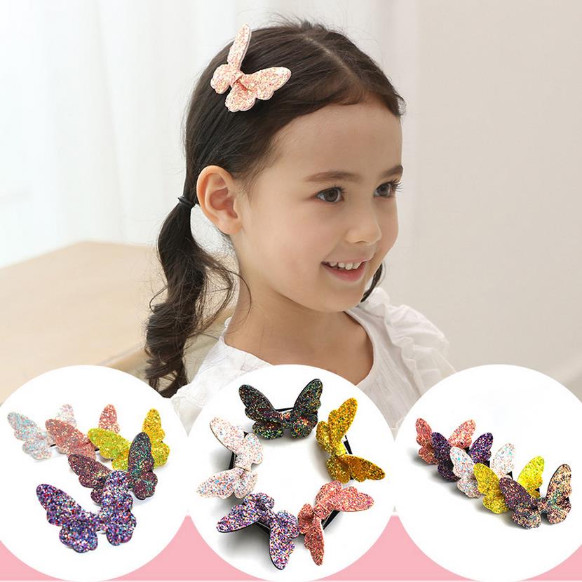Butterfly Clips Kids Hair Accessories