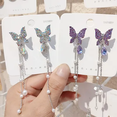 Butterfly Dangling Earrings for Women