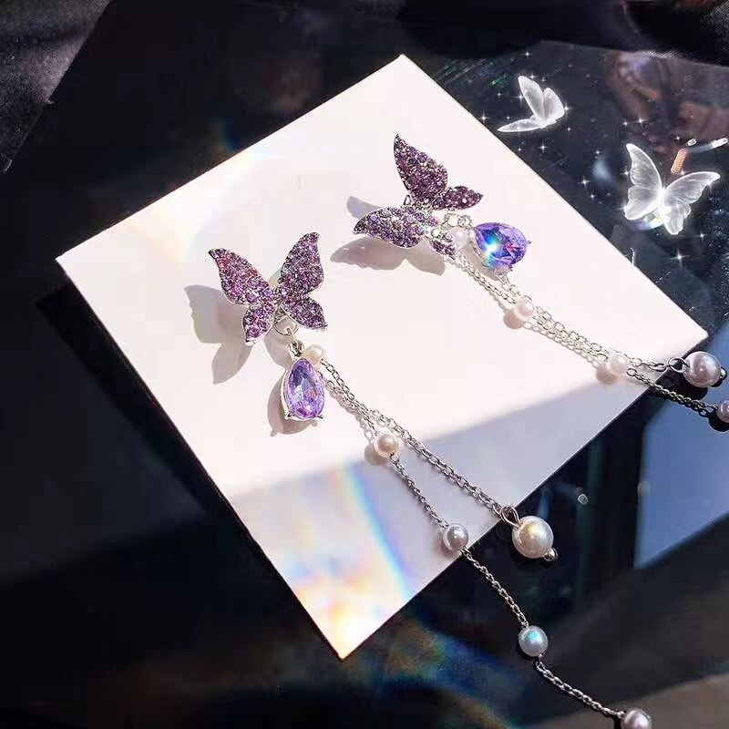 Butterfly Dangling Earrings for Women