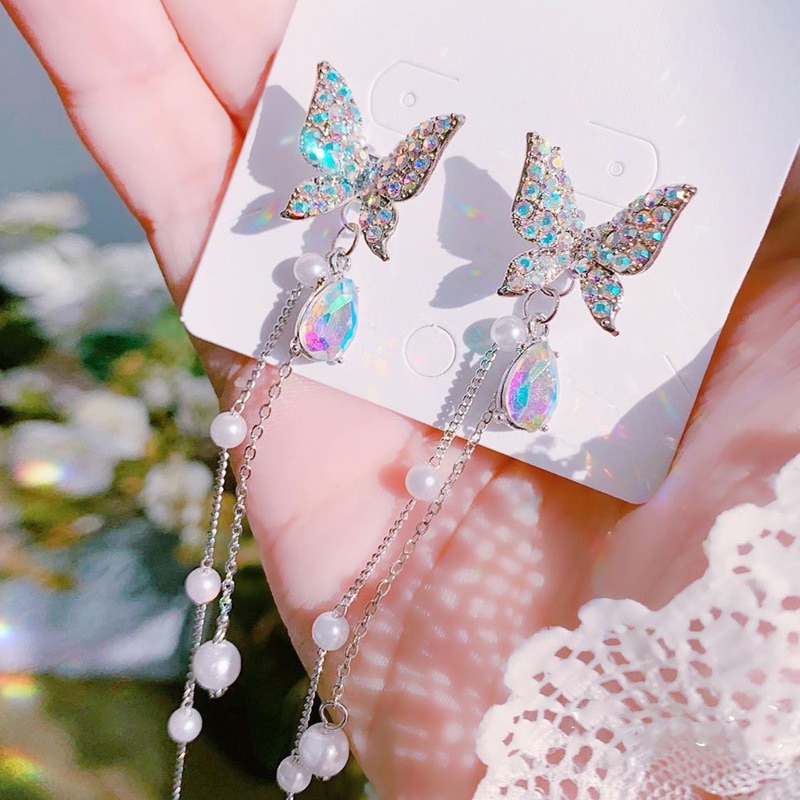 Butterfly Dangling Earrings for Women