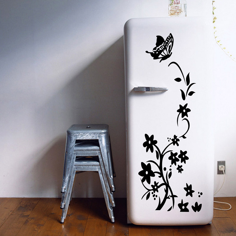 Butterfly Fridge Door Sticker Butterfly Fridge Door Sticker