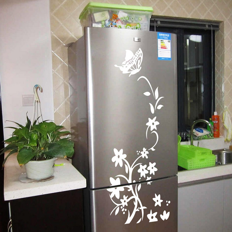 Butterfly Fridge Door Sticker Butterfly Fridge Door Sticker