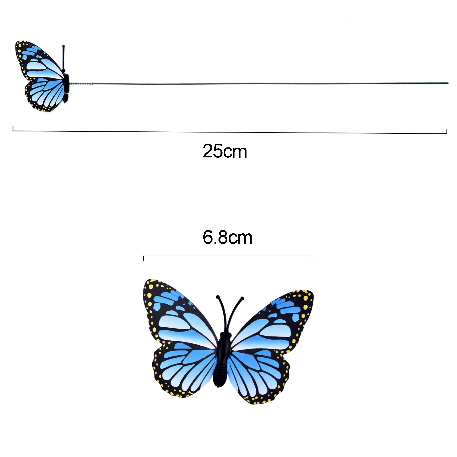 Butterfly Garden Decors Sticks (24 Pcs) Butterfly Garden Decors Sticks (24 Pcs)