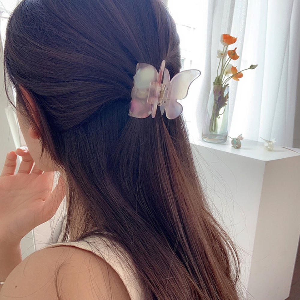 Butterfly Hair Claw Barrettes Accessory