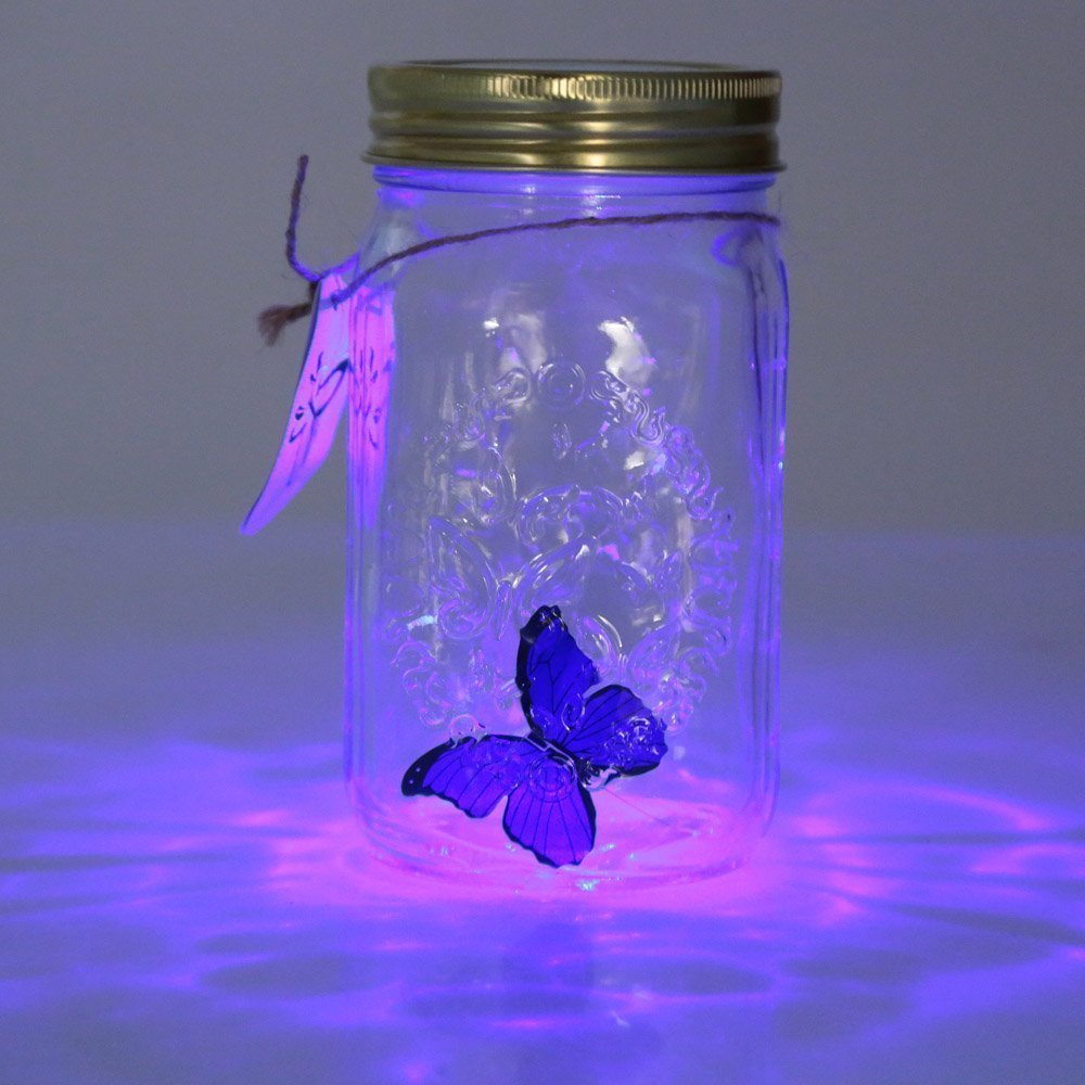Butterfly Jar LED Novelty Decor