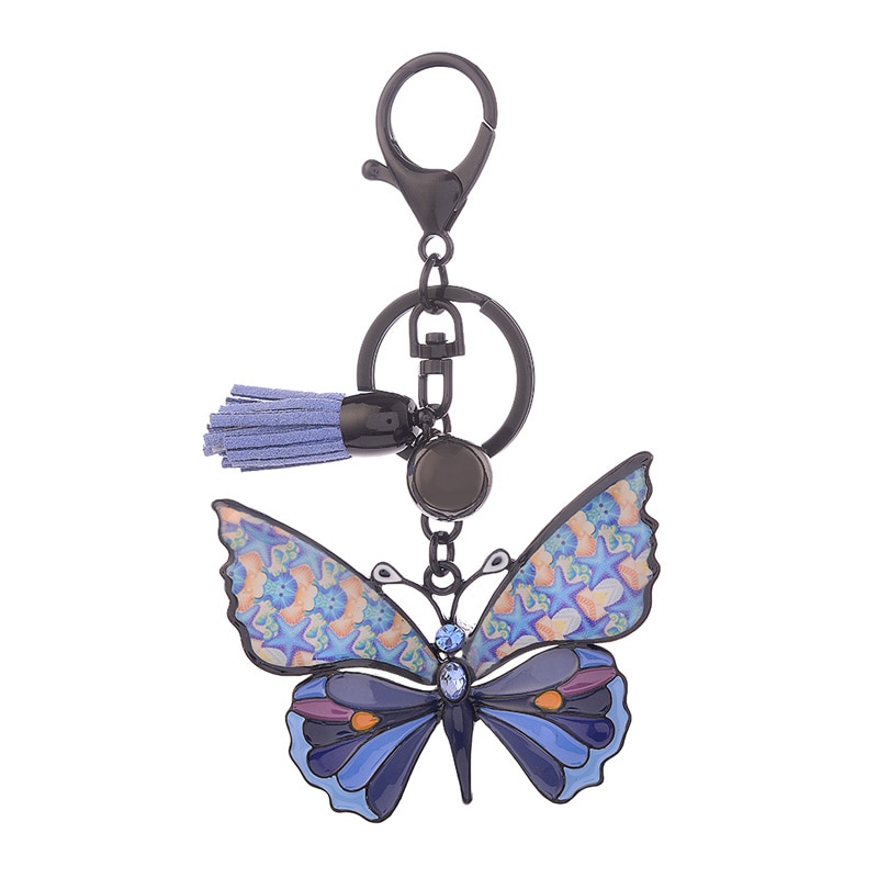 Butterfly Keychain Ladies Handbag Charm Butterfly Keychain Ladies Handbag Charm