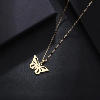 Butterfly Necklace Ladies Jewelry Butterfly Necklace Ladies Jewelry