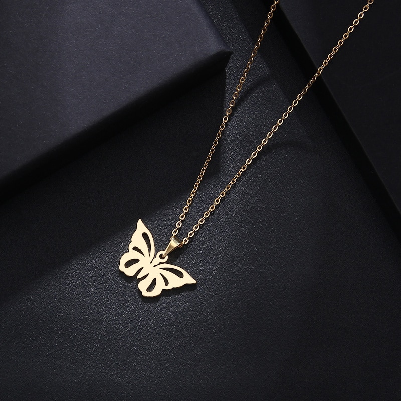 Butterfly Necklace Ladies Jewelry Butterfly Necklace Ladies Jewelry