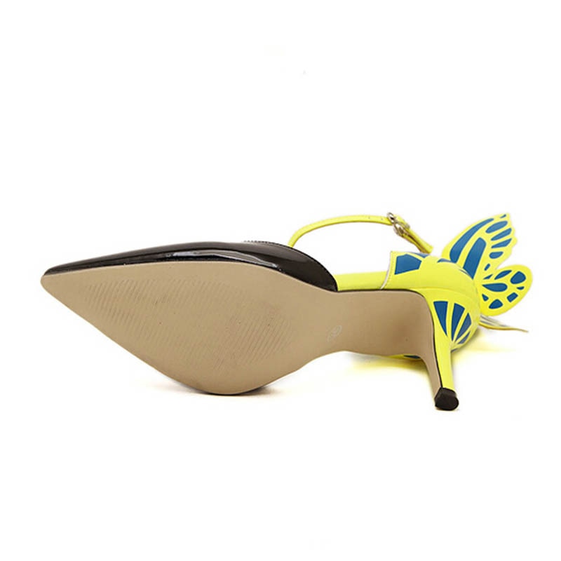 Butterfly Shoes Pointed High Heels Butterfly Shoes Pointed High Heels
