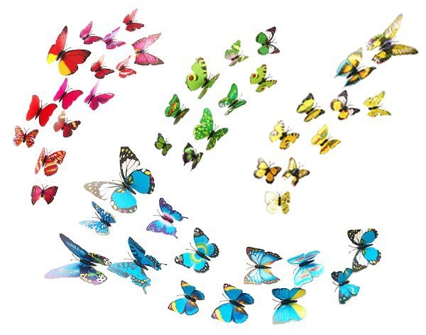 Butterfly Wall Stickers Decoration Butterfly Wall Stickers Decoration