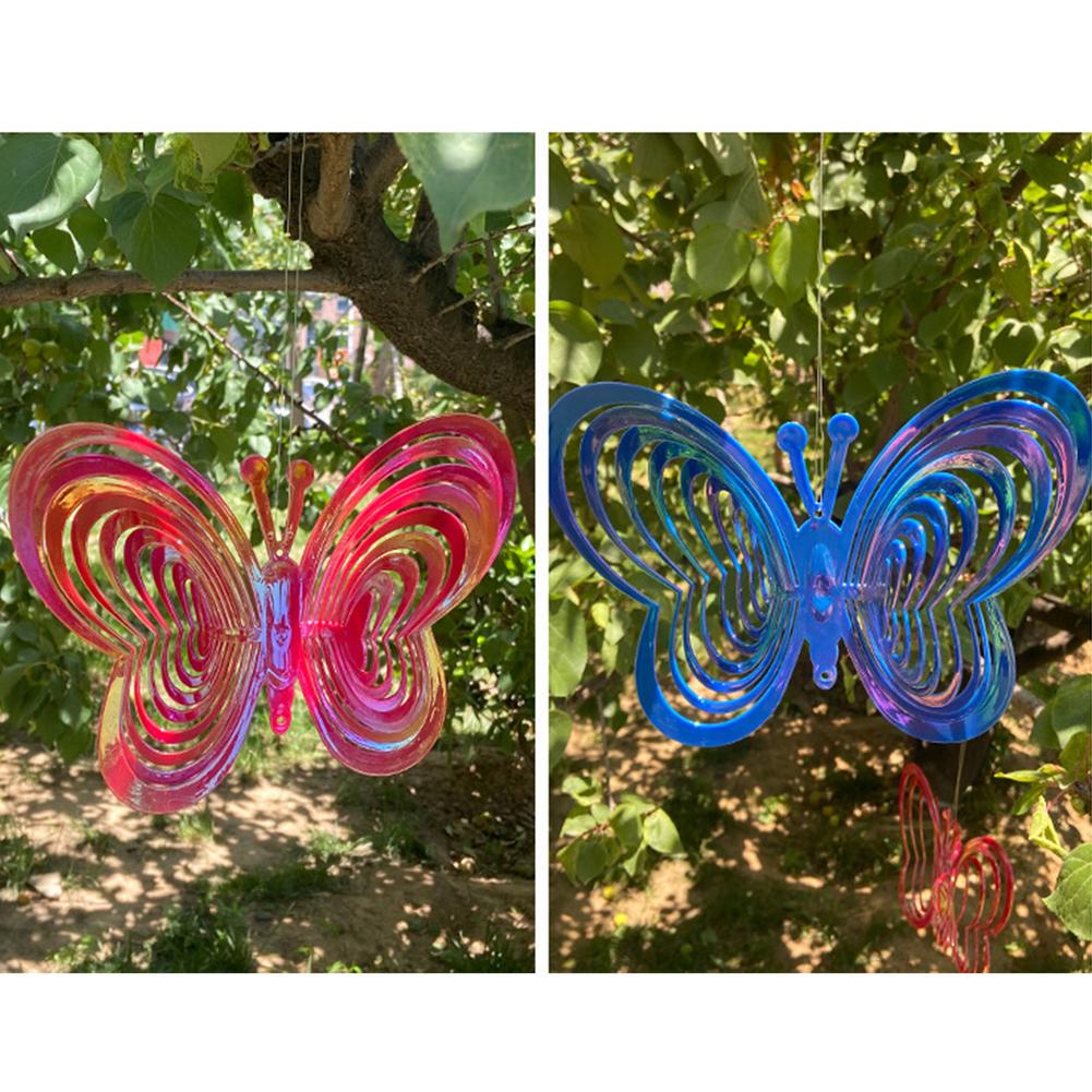 Butterfly Wind Spinner Garden Decoration