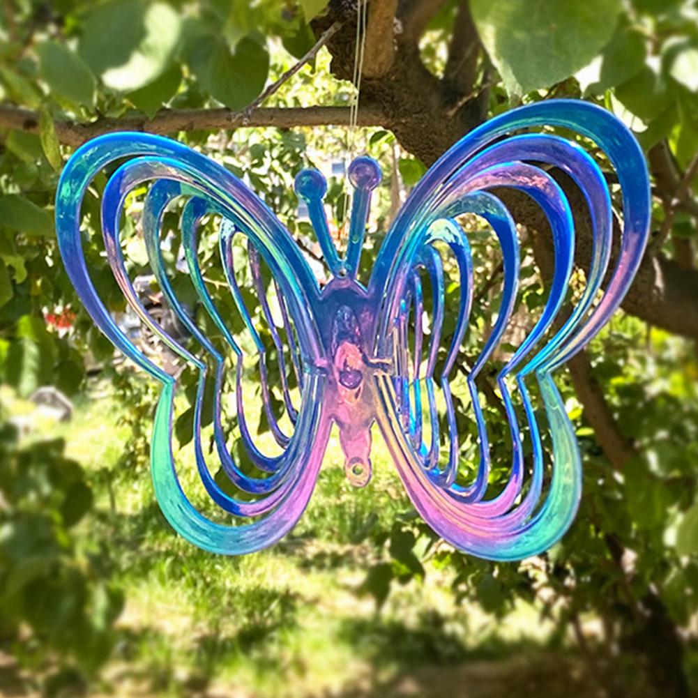 Butterfly Wind Spinner Garden Decoration