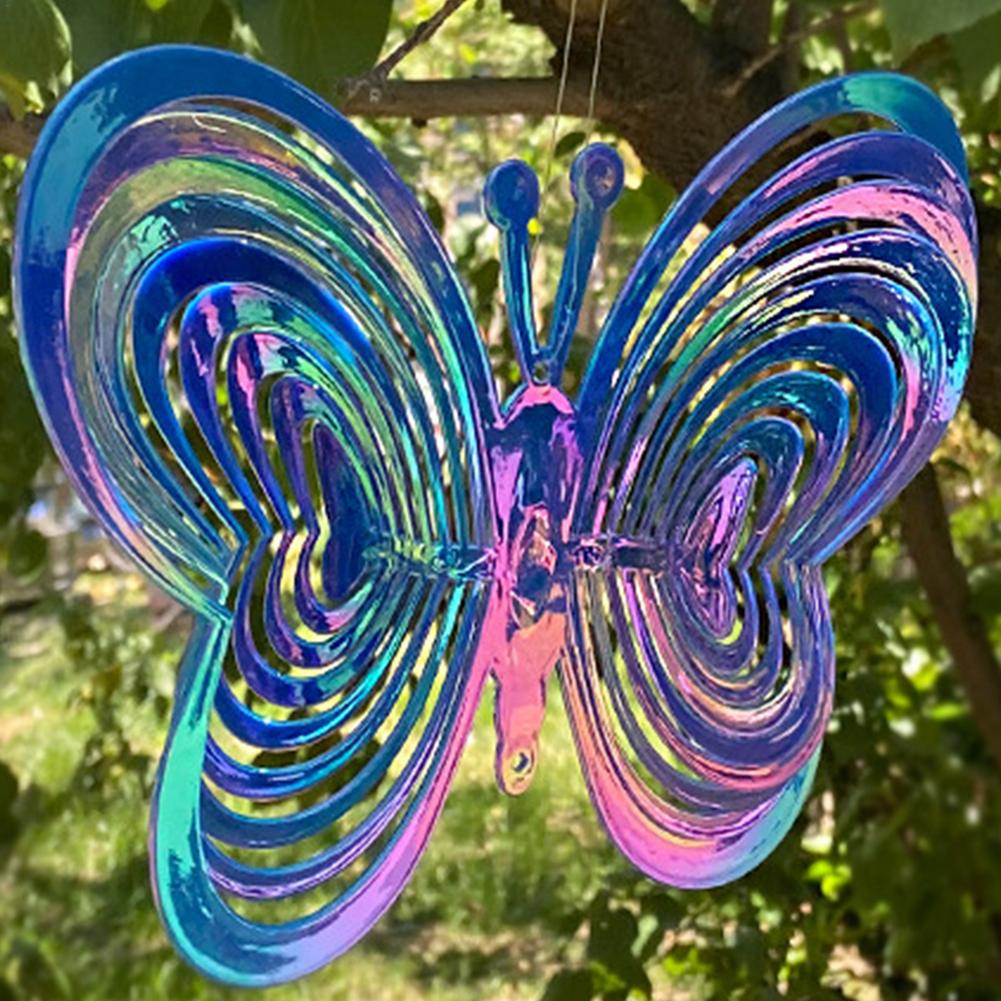 Butterfly Wind Spinner Garden Decoration