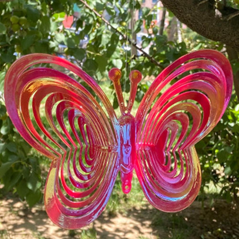 Butterfly Wind Spinner Garden Decoration