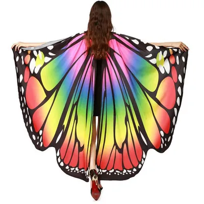 Butterfly Wings Costume Polyester Cloth Butterfly Wings Costume Polyester Cloth