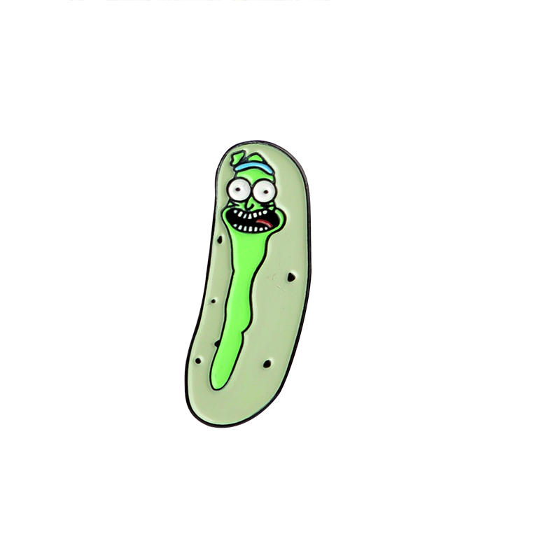 Button Pins Rick and Morty Enamel Brooch Button Pins Rick and Morty Enamel Brooch