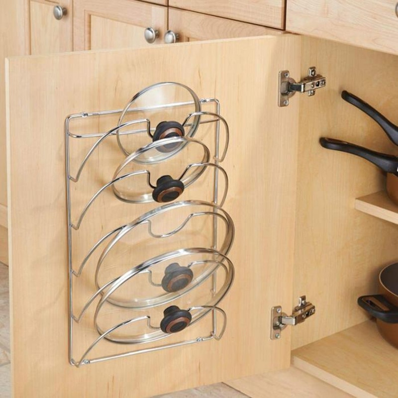 Cabinet Door Saucepan Lid Holder