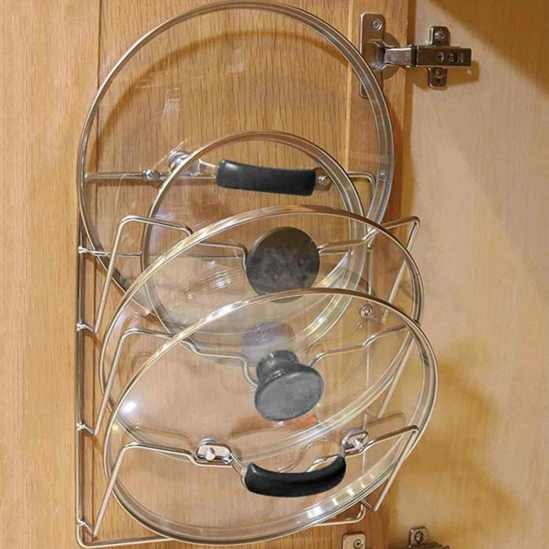 Cabinet Door Saucepan Lid Holder
