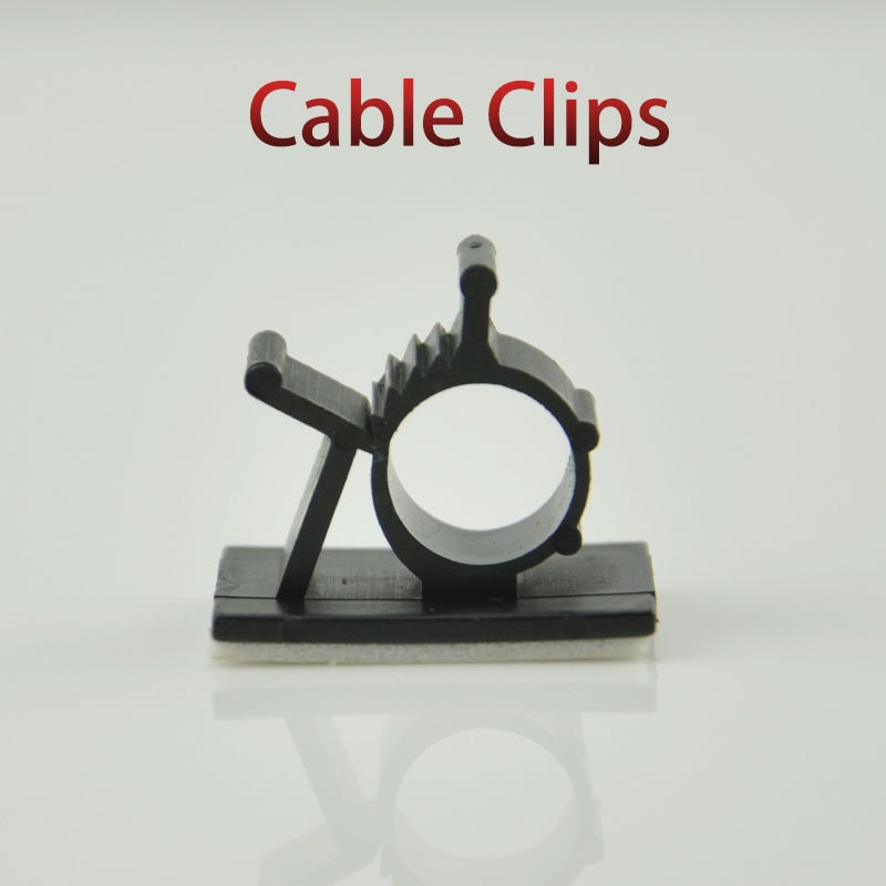Cable Clamp Plastic 10PC Set