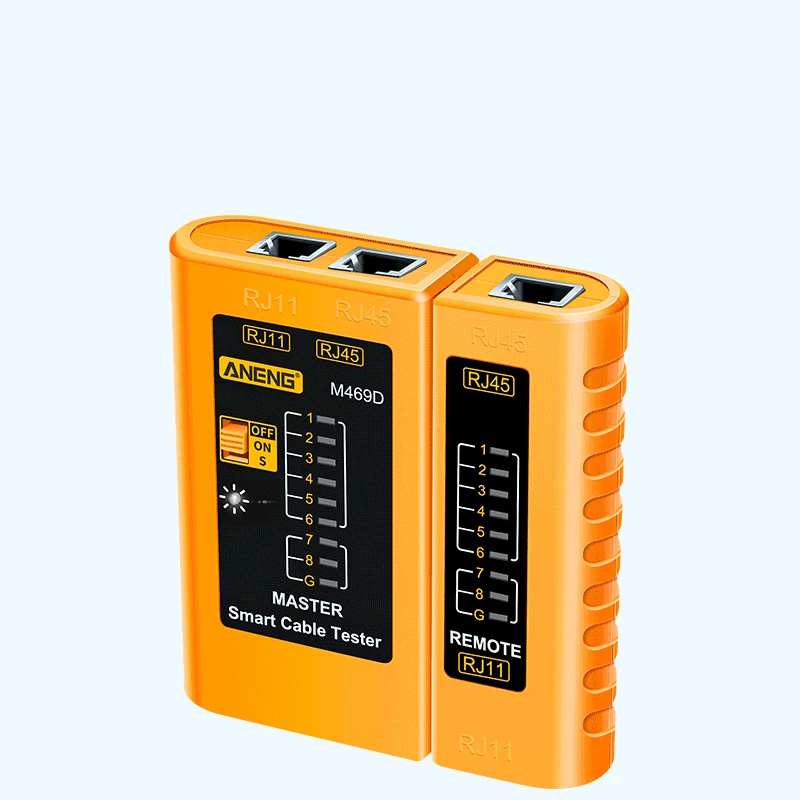 Cable lan tester Network Cable Tester RJ45 RJ11 RJ12 CAT5 UTP LAN Cable Tester Networking Tool Network Repair