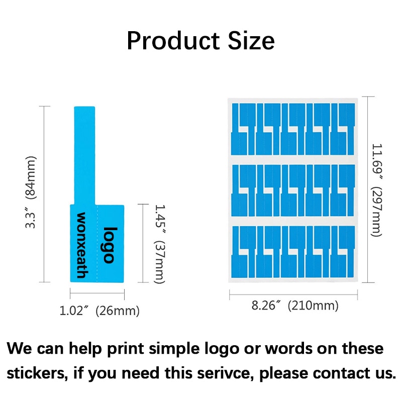 Cable Tags Sticker Labels (750 pcs) Cable Tags Sticker Labels (750 pcs)