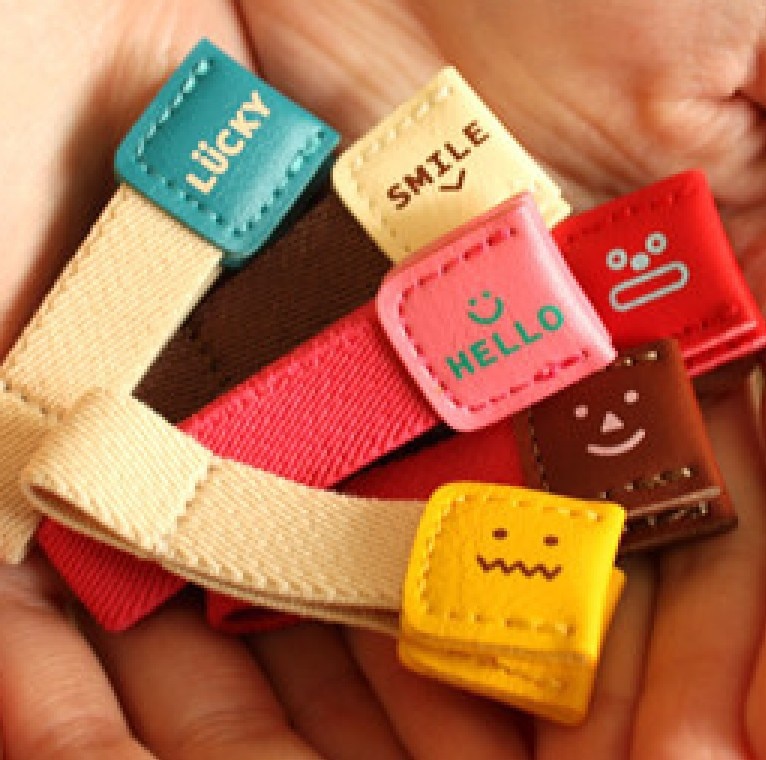 Cable Winders 6PCs Leather Holders Cable Winders 6PCs Leather Holders