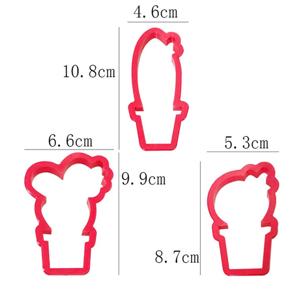 Cactus Cookie Cutters 3-Piece Set Cactus Cookie Cutters 3-Piece Set