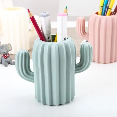 Cactus Pencil Holder Desk Organizer Cactus Pencil Holder Desk Organizer