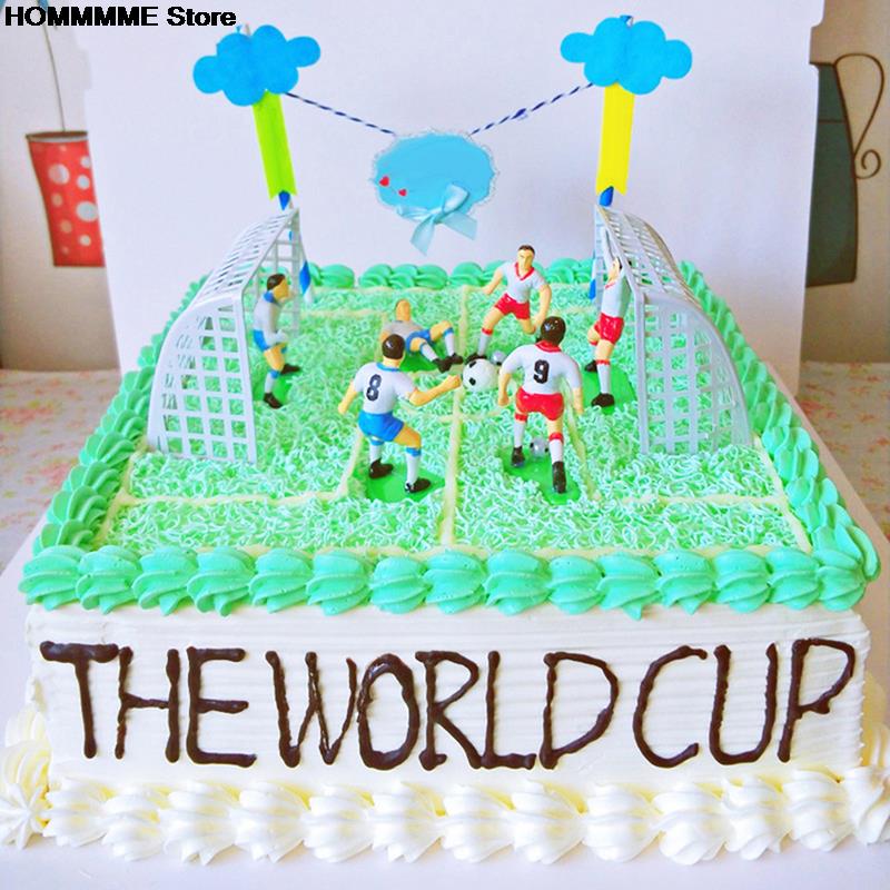 Cake Football Topper Set (8pcs) Cake Football Topper Set (8pcs)