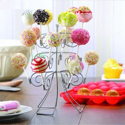 Cake Pop Stand 3 Tier Dessert Holder Cake Pop Stand 3 Tier Dessert Holder