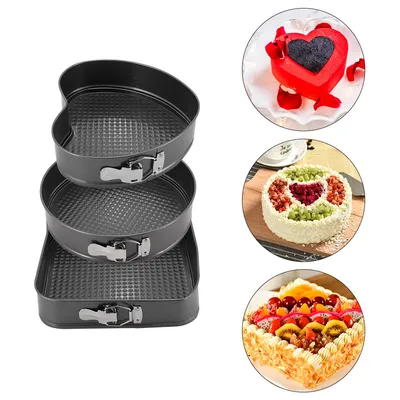 Cake Tins Set Baking Pan (3Pcs) Cake Tins Set Baking Pan (3Pcs)