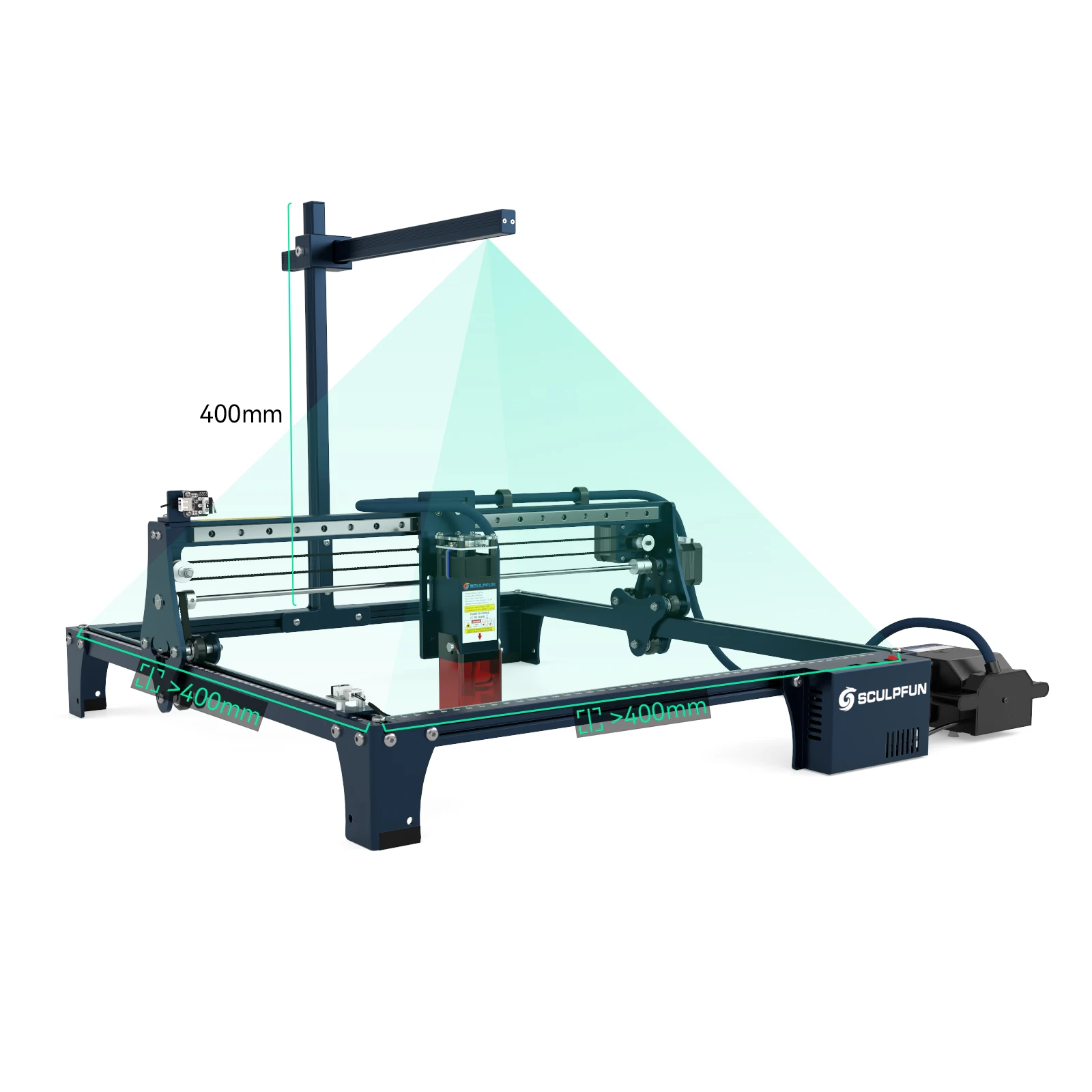 Camera 5MP Pixel 120° Wide-angle Lens with for Sculpfun Ultra series Laser Engravers