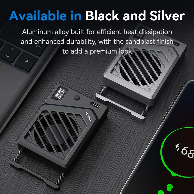 Camera Cooling System Heat Sink Cooling Fan for Sony Canon FUJIFILM Nikon ZV-E1 FX30 A7M4 R8 R7 R6 XT4 Camera Cooling System Heat Sink Cooling Fan for Sony Canon FUJIFILM Nikon ZV-E1 FX30 A7M4 R8 R7 R6 XT4