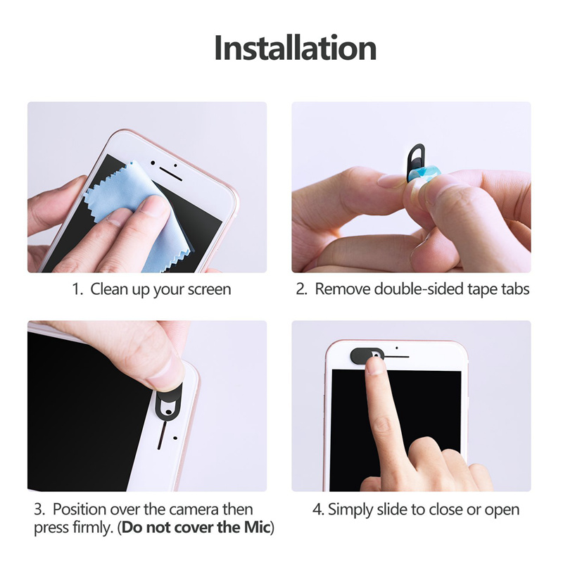 Camera Cover Universal Slider (3pcs) Camera Cover Universal Slider (3pcs)