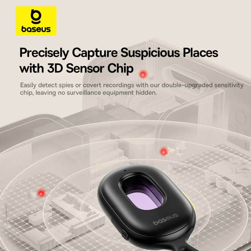 Camera Detector Intelligent Hidden Camera Signal Detector Rechargeable Hanging Security Alarm Protection Detector Camera Detector Intelligent Hidden Camera Signal Detector Rechargeable Hanging Security Alarm Protection Detector