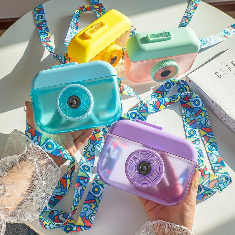 Camera Water Bottle with Adjustable Strap