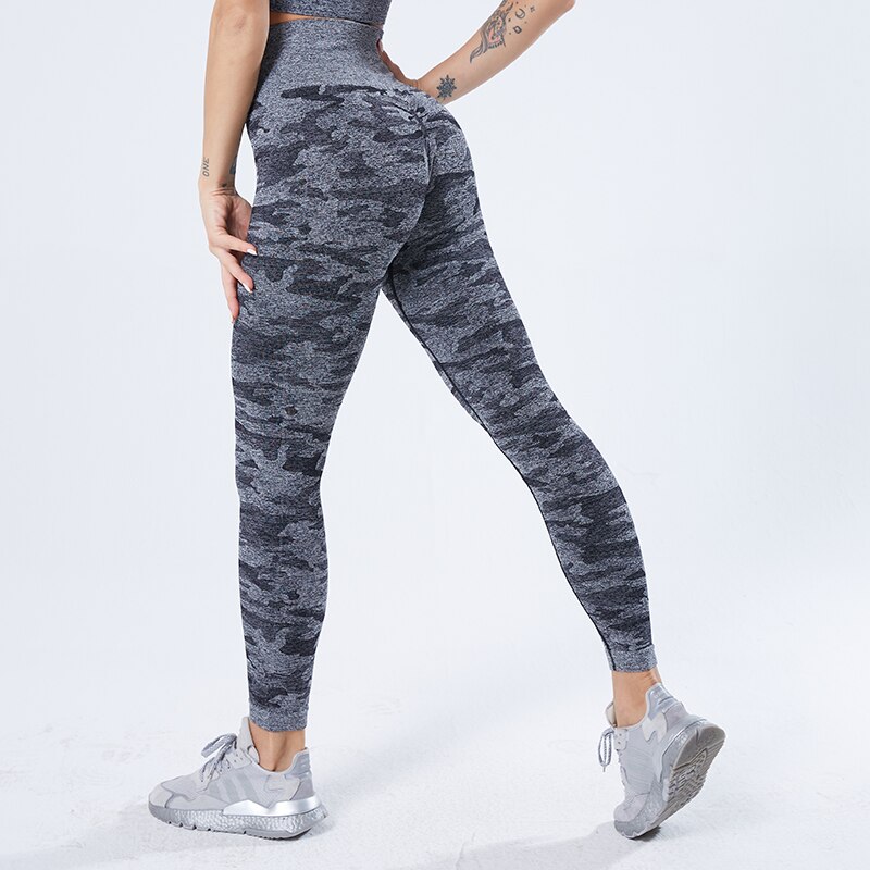 Camouflage Leggings Ladies Fitness Pants