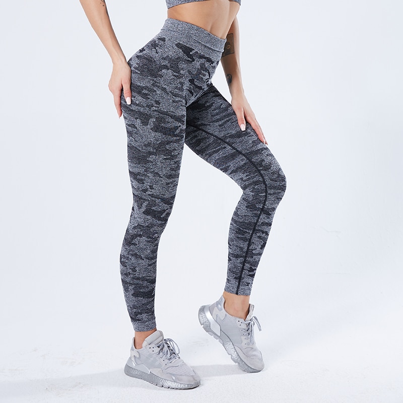Camouflage Leggings Ladies Fitness Pants