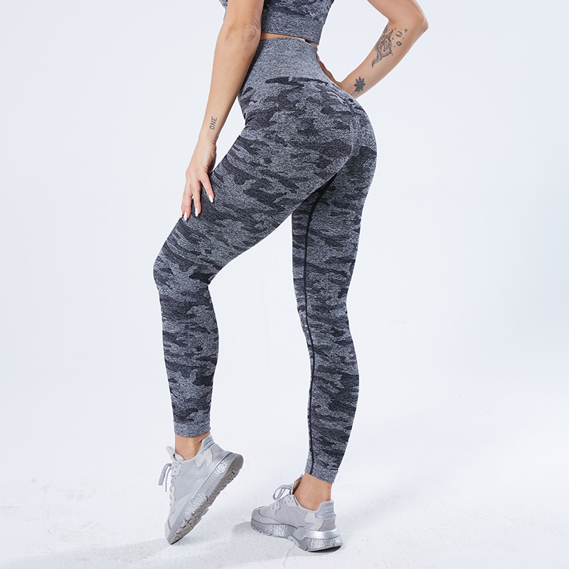 Camouflage Leggings Ladies Fitness Pants