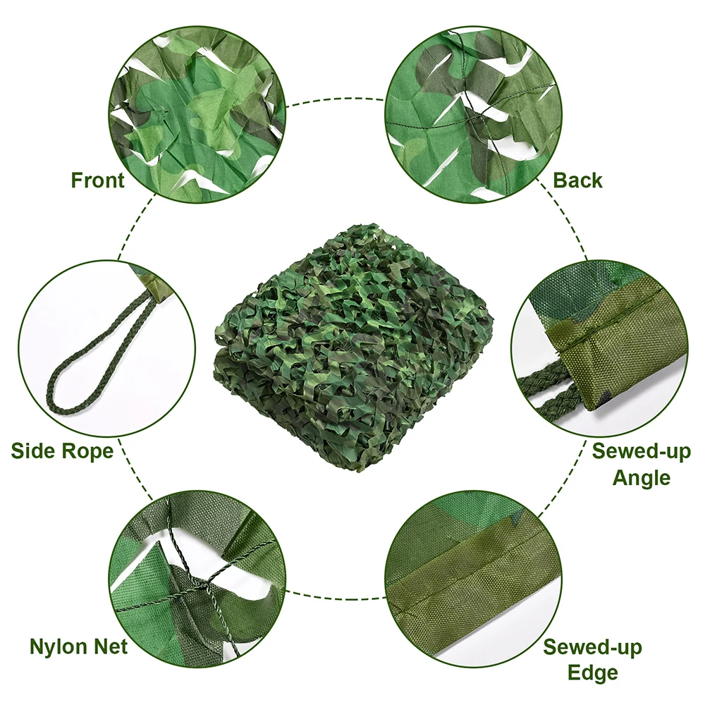Camouflage Net, Hunting Military Camouflage Net, Woodland Army Training Camouflage Net, Car Cover Tent Shade Camping Camouflage Net, Hunting Military Camouflage Net, Woodland Army Training Camouflage Net, Car Cover Tent Shade Camping