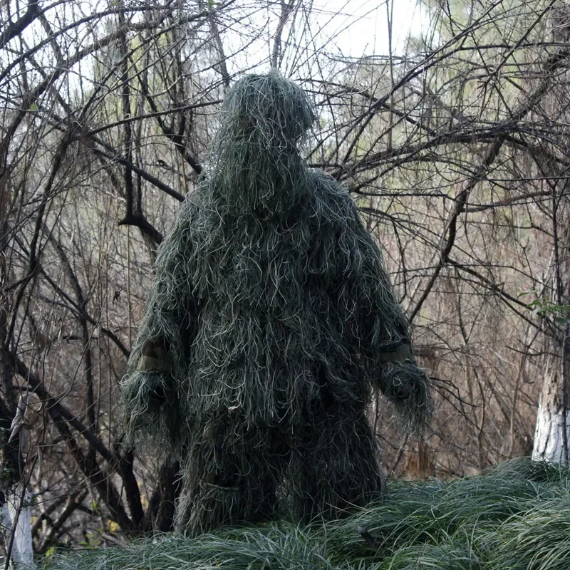 Camouflage Suit 3D Withered Grass Ghillie Set, 5-piece Hunting Suit Camouflage Suit 3D Withered Grass Ghillie Set, 5-piece Hunting Suit