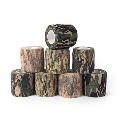 Camouflage Tapes Self Adhesive Wraps (2 Rolls)
