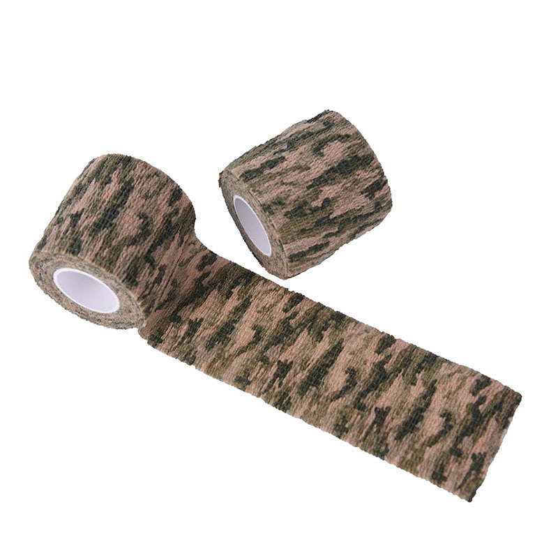 Camouflage Tapes Self Adhesive Wraps (2 Rolls)