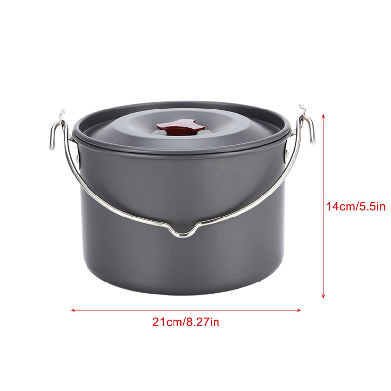 Campfire Cooking Pot with Drawstring Bag Campfire Cooking Pot with Drawstring Bag