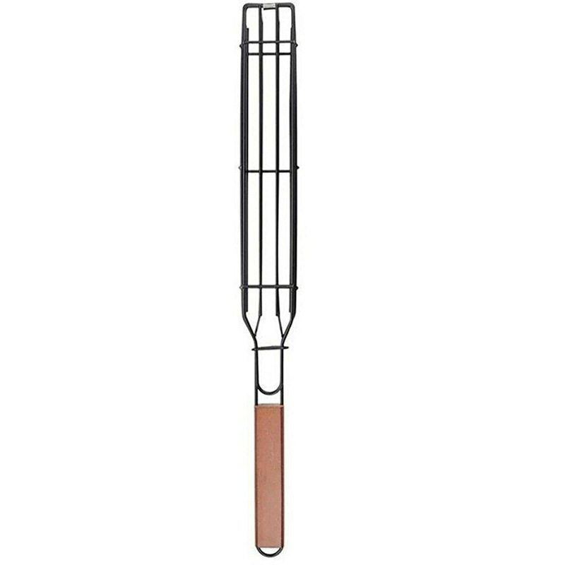Camping barbecue BBQ Grilling Basket Charcoal grill Outdoors Grill tools Portable Nonstick Roasting meat accessories Camping barbecue BBQ Grilling Basket Charcoal grill Outdoors Grill tools Portable Nonstick Roasting meat accessories