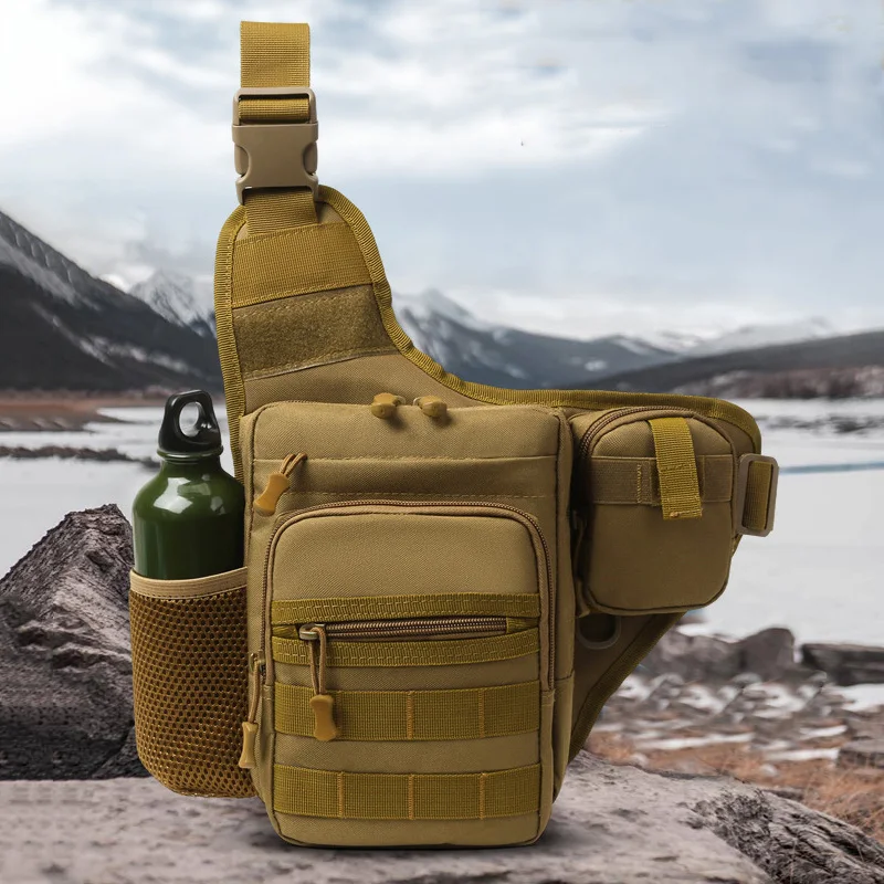 Camping Climbing Bag Chest Pouch For Men Cycling Hiking Travel Outdoor Sport Tactical Crossbody Molle Fishing Waist Camping Climbing Bag Chest Pouch For Men Cycling Hiking Travel Outdoor Sport Tactical Crossbody Molle Fishing Waist