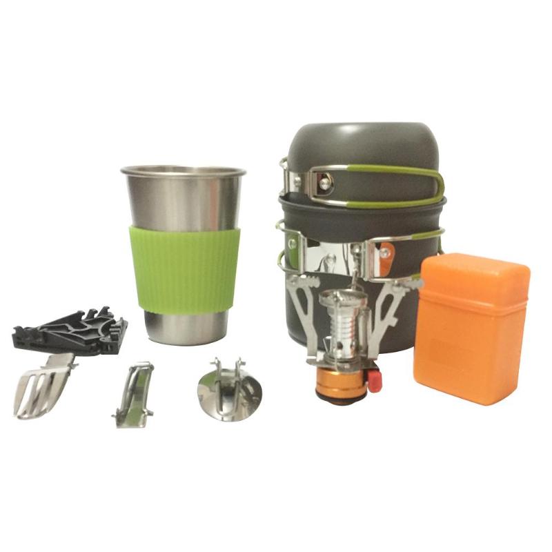 Camping Cookware Portable Tableware Set