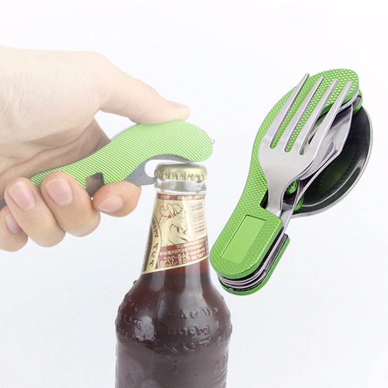 Camping Cutlery Three-in-One Utensil Camping Cutlery Three-in-One Utensil