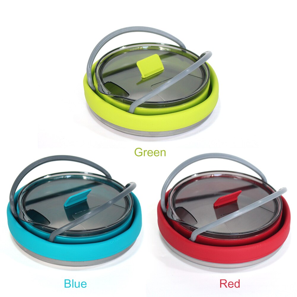 Camping Foldable Silicone Kettle